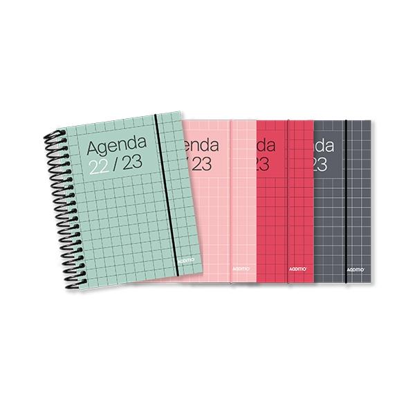 ADDITIO AGENDA ESPIRAL UNIVERSAL DIA/PAG. 288 PAG 12,5X17 CM A142DP