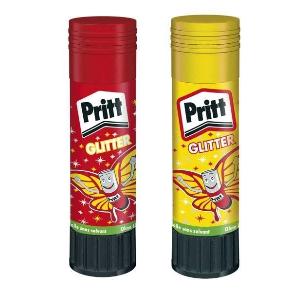 PRITT BARRA  ADH. PURPURINA 20 GR. PACK ROJO Y AMARILLO