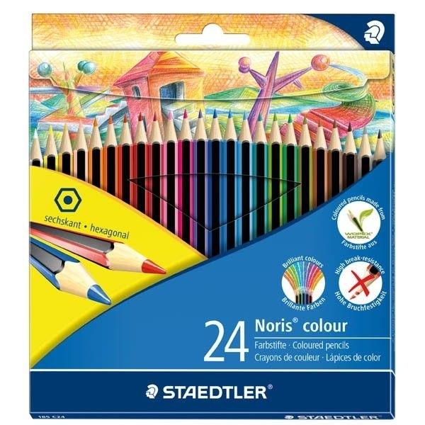 STAEDTLER LAPIZ 185-0 NORIS CLUB C/12 BLANCO