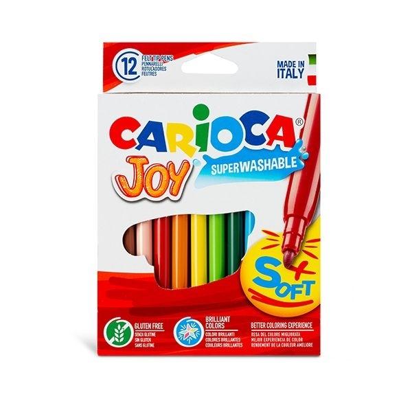 CARIOCA ROTULADOR C/12 JOY COLORES SURTIDOS