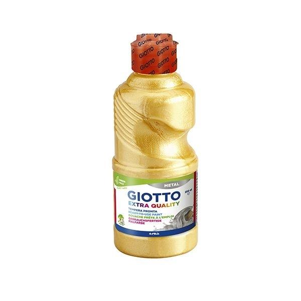 GIOTTO TEMPERA 250 ML. METALIZADA ORO