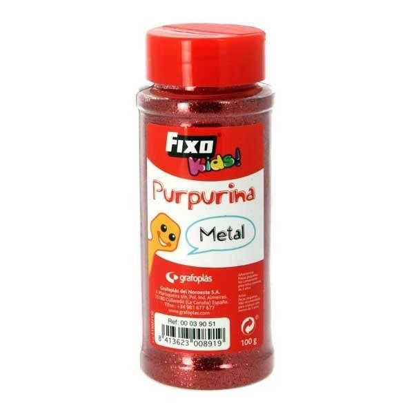 FIXO PURPURINA ROJO BOTE 100G