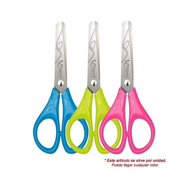 MAPED TIJERA ESCOLAR ESSENTIALS 13 CM. PUNTAS REDONDAS