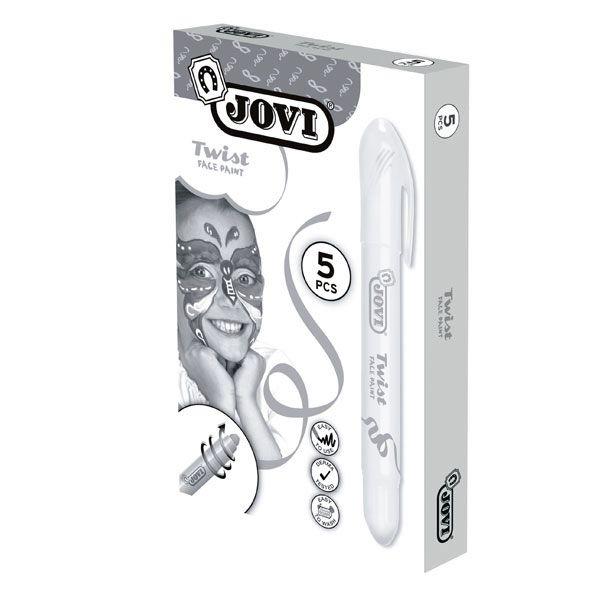 JOVI MAQUILLAJE TWIST PACK 5 COLOR BLANCO