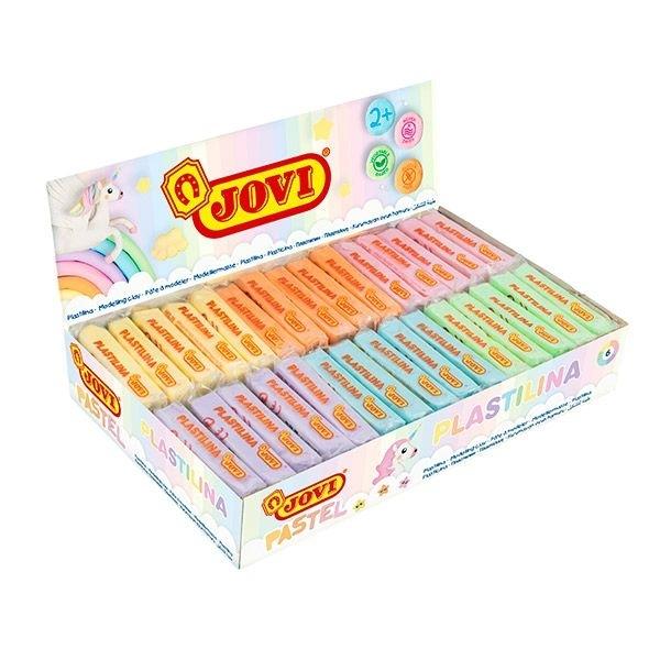 JOVI PLASTILINA 70 COLORES PASTELES