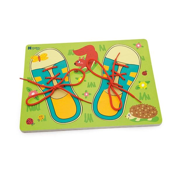 ANDREUTOYS PUZZLE LACING SHOES