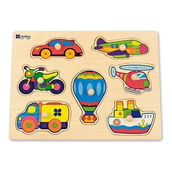 ANDREUTOYS PUZZLE 8 PIEZAS SELVA