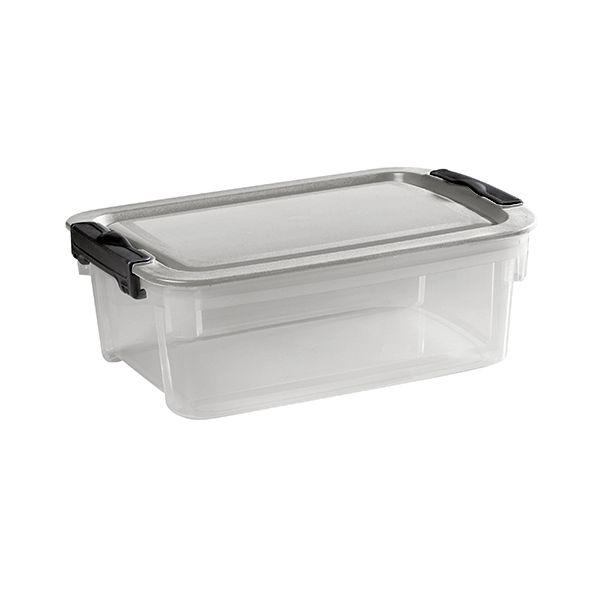 CUVER CAJA LOGIC CON TAPA  9L. 386x268x145 MM TRANSPARENTE