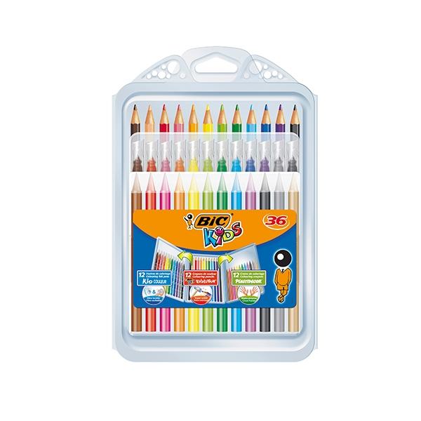 BIC LAPIZ KIDS C/36 COLORES SURTIDOS