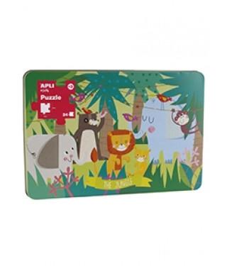 APLI PUZZLE 16492 LA JUNGLA 24 UNID.