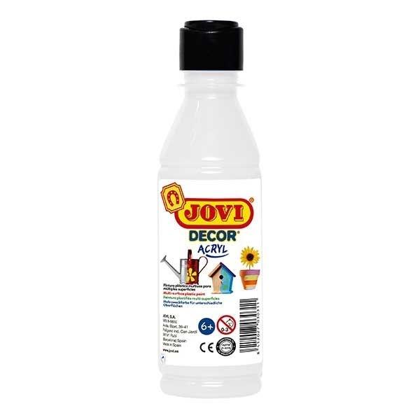 JOVI PINTURA PLASTICA 250 ML. BLANCA