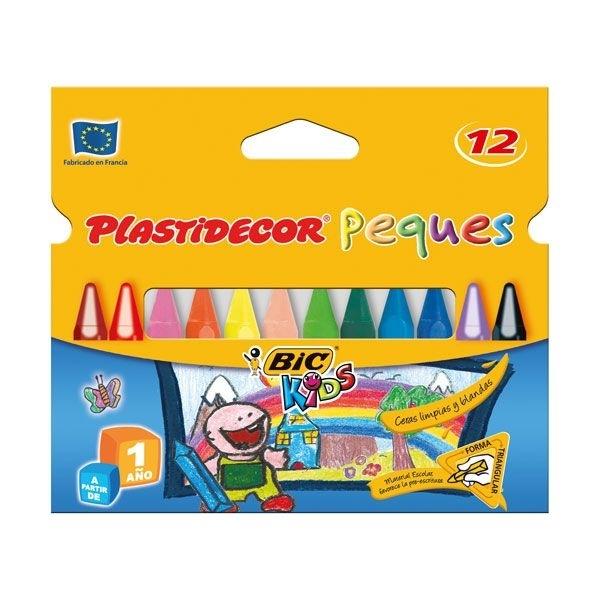 PLASTIDECOR CERA PEQUES C/12