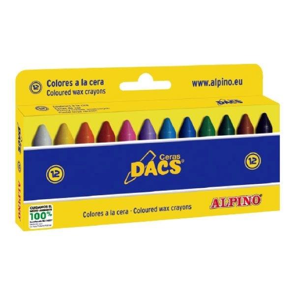 DACS CERAS C/12 COLORES SURTIDOS