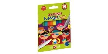 ALPINO ROTULADOR MAGIC 3D C/10