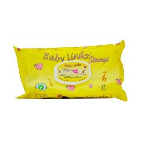 TOALLITAS INFANTILES BABYLINDO P/ 72 UNID.