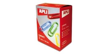 APLI CLIPS Nº2 32 MM COLORES SURTIDOS CAJA 100