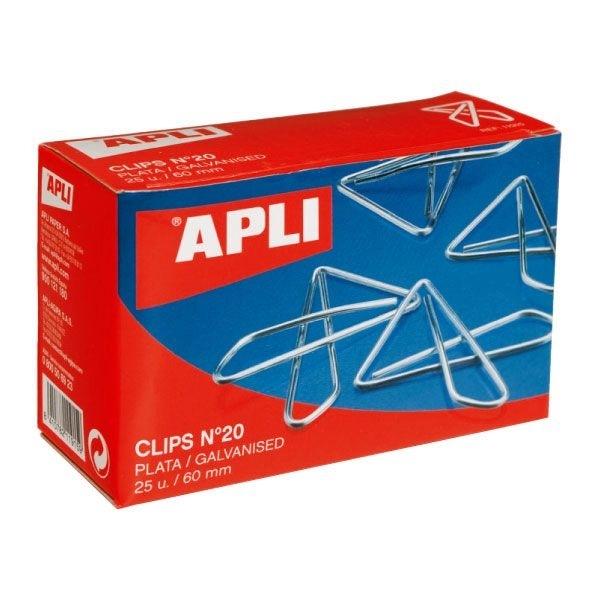 APLI CLIPS MARIPOSA Nº10 40 MM CAJA 50