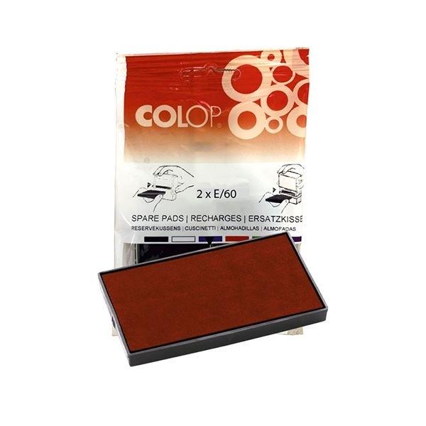 COLOP ALMOHADILLA "E/  50/1" ROJO 50 / 30X69