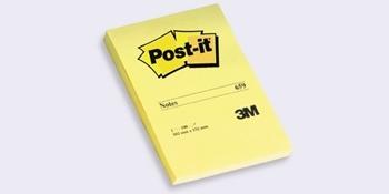 3M POST-IT  659 102X152 MM. BLOC 100u (6840)