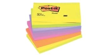 3M POST-IT  655-TF NEON LOTE 6 BLOCS