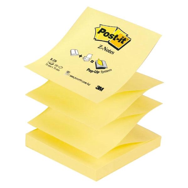 3M POST-IT BLOC R-330 Z-NOTES, 76X76