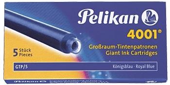 PELIKAN CARTUCHO TINTA LARGO GTP/5 / AZUL REAL