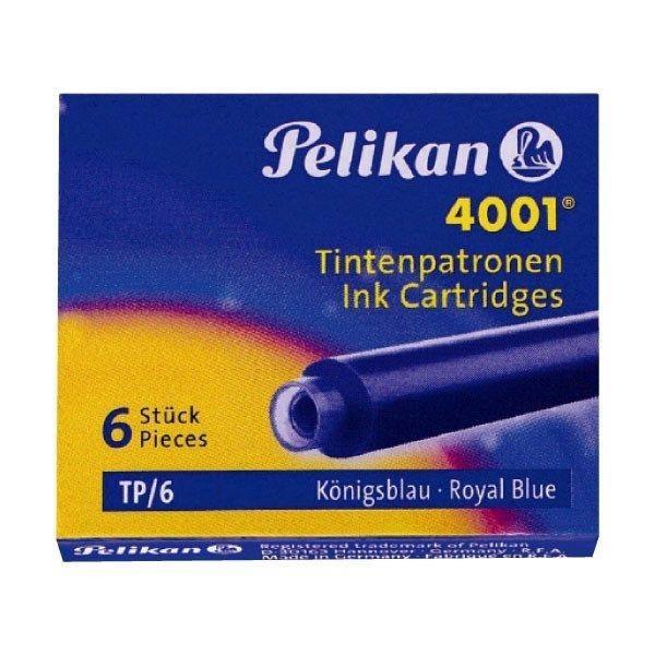 PELIKAN CARTUCHO TINTA CORTO TP/6/ NEGRO BRILLANTE