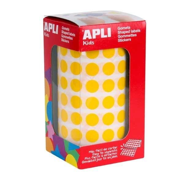 APLI GOMETS 04851 CIRCULARES DIAM 10,5MM AMARILLO