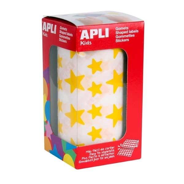 APLI GOMETS 04887 FORMA DE ESTRELLA AMARILLO