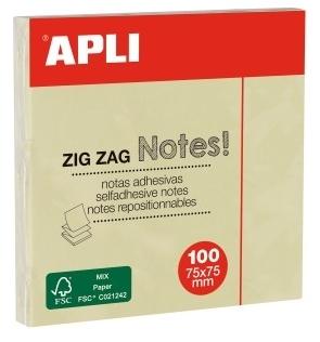 APLI NOTAS QUITA Y PON 50X40 MM. PACK  3 UNID.