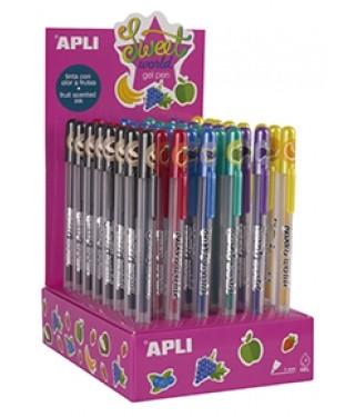 APLI BOLIGRAFO GEL SWEET WORLD COLOR SURTIDO