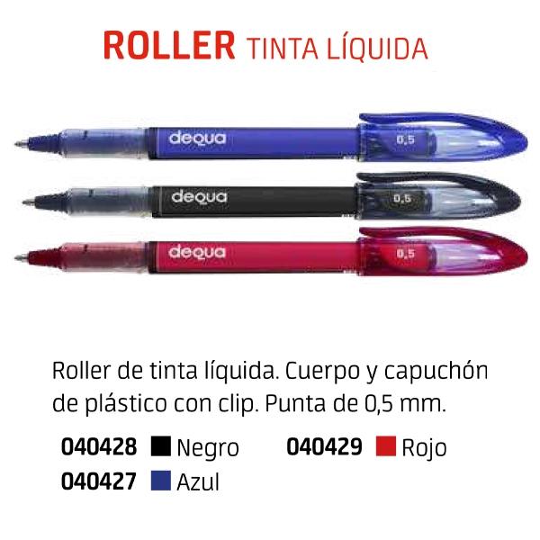 DEQUA BOLIGRAFO TINTA LÍQUIDA TRAZO 0,5-0,7MM