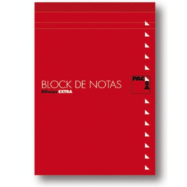 PACSA BLOC NOTAS CON CUBIERTA FOLIO 80H CUADRICULA