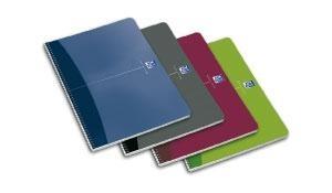 OXFORD BLOC FOLIO CUADRÍCULA 4X4 80H 90GR. SURTIDOS