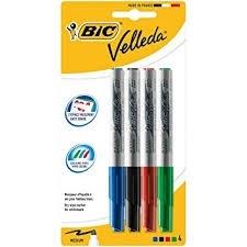 VELLEDA ROTULADOR 1741 PACK 4 + 1 COLORES