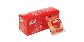 APLI CINTA ADHESIVA 12MMX33M TRANSPARENTE EN BOLSA