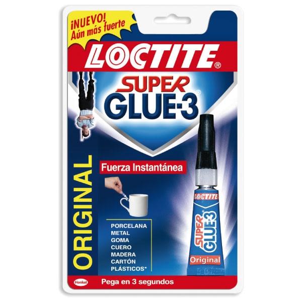 LOCTITE SUPER GLUE 3 /  3 GR. Nº 1 LIQUIDO