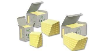 3M POST-IT MINI-TORRE 6 CUBOS NOTAS RECICLADAS 100H/BLOC