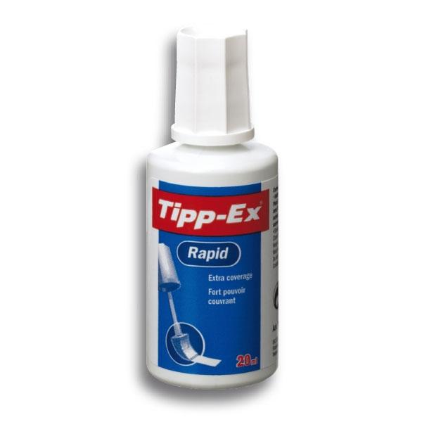 TIPP-EX RAPID CORRECTION FLUID 20 ML.ESPONJA