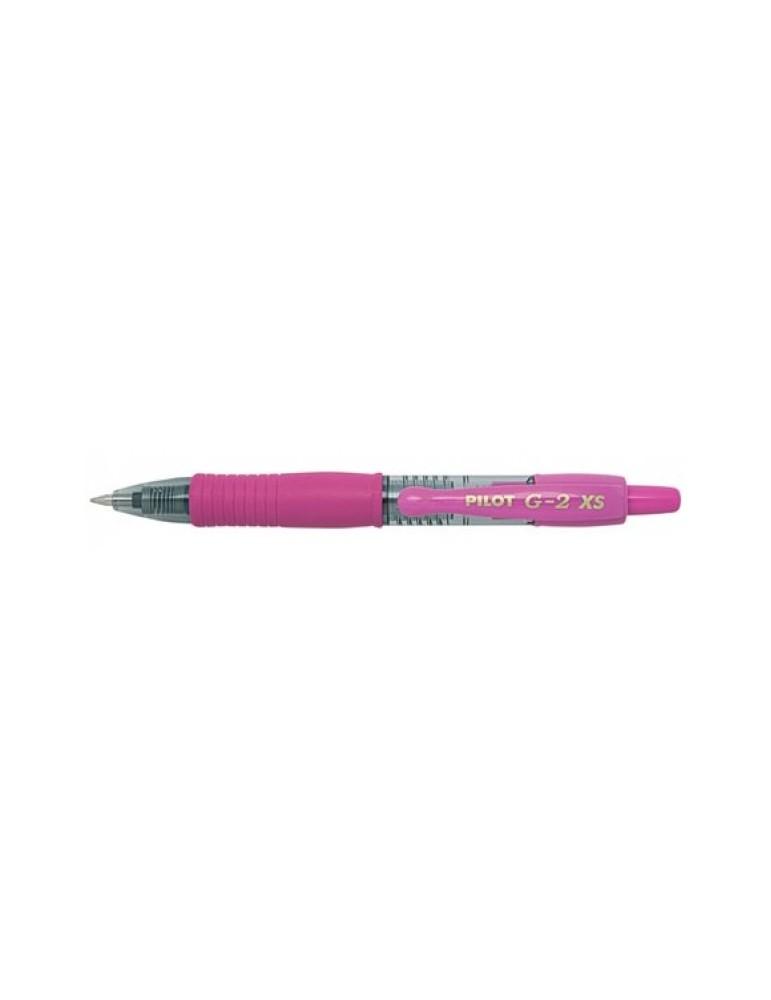 PILOT BOLIGRAFO GEL G-2 ROSA CLARO RETRACTIL