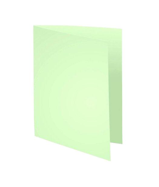 GRAFO SUBCARPETAS FOLIO VERDE PASTEL 180 GR. P/50