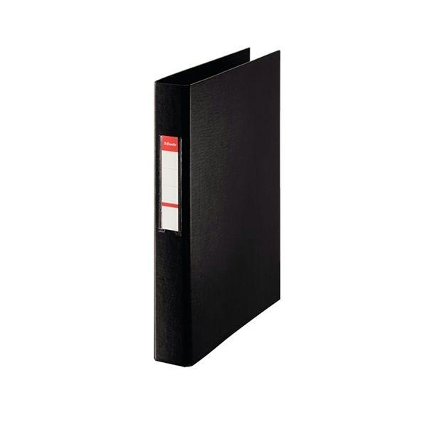 ESSELTE CARPETA PLAST. FOLIO 2 AN/MIX 25 mm. NEGRO 62309