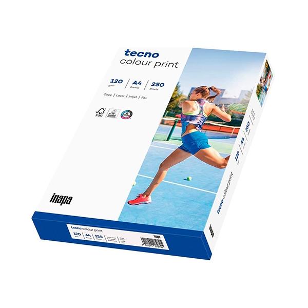 TECNO PAPEL A-4 200 GR. P/250H COLOUR PRINT