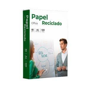 PAPEL A-4 RECICLADO 80 GR. P/500H  RECICLADO