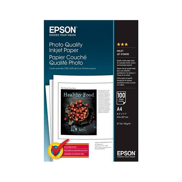 EPSON PAPEL C13S041061 A-4 102 GR. P/100 INK-JET