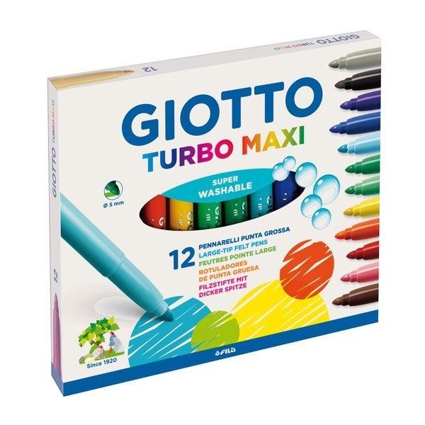 GIOTTO ROTULADOR TURBO MAXI C/ 12