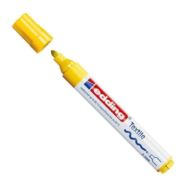 EDDING ROTULADOR 4500 ESPECIAL TELA AMARILLO 3 MM.