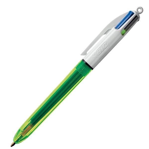 BIC BOLIGRAFO  4 COLORES FLUOR