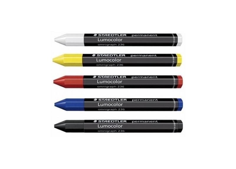 STAEDTLER CERA LUMOCOLOR HEXAGONAL PERMANENTE 113MM LARGO X 12MM