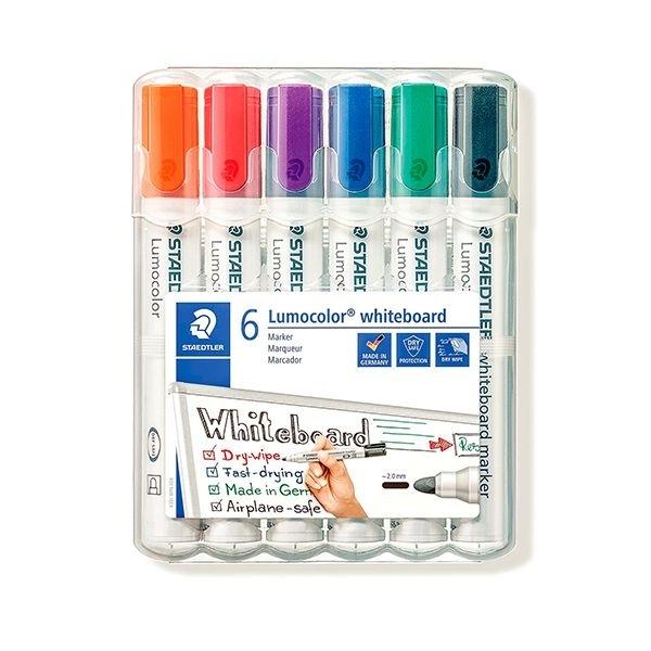 STAEDTLER ROTULADOR 351 P/6 PIZARRA COLORES SURTIDOS